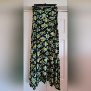 LuLaRoe Patterned Maxi Skirt